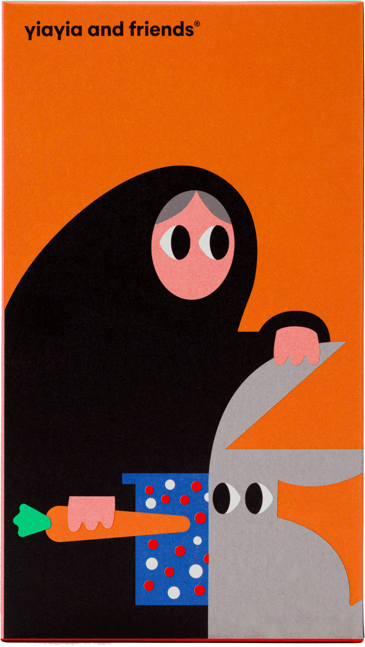 Yiayia and Friends - Carrot Breadsticks