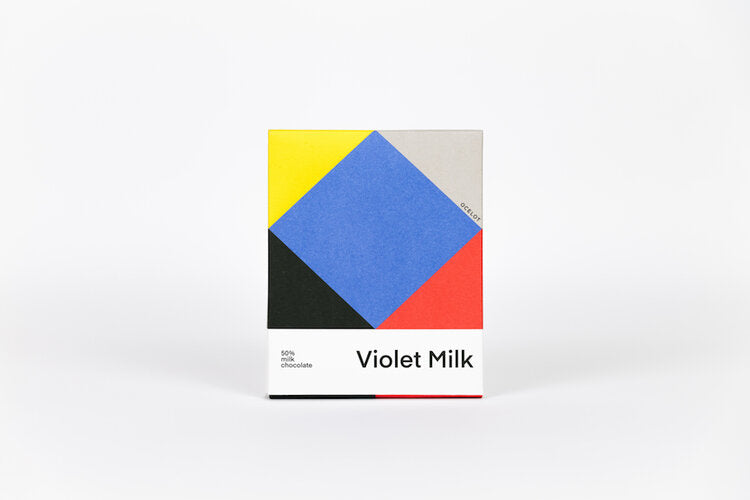 Violet Dark Milk Chocolate 70g x 12