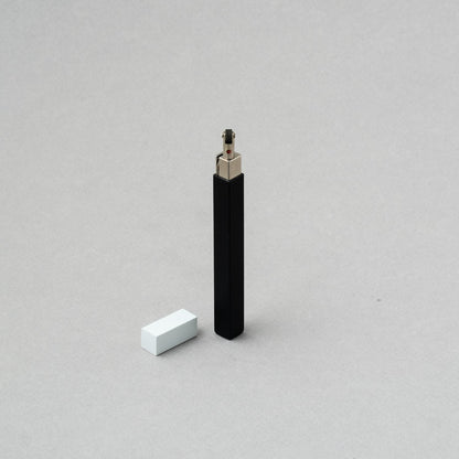 TSUBOTA PEARL - Queue Matte Black/White Petrol Lighter