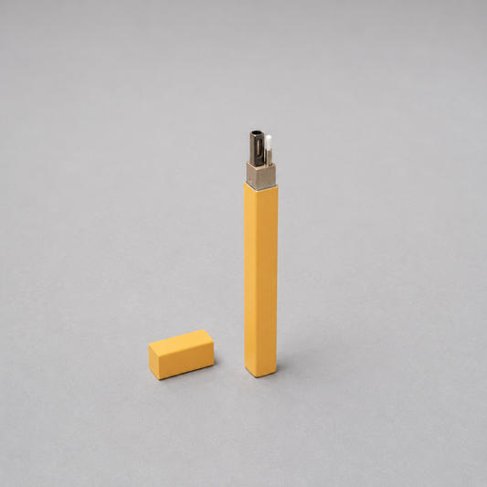 TSUBOTA PEARL - Queue Mono Egg Yellow Petrol Lighter