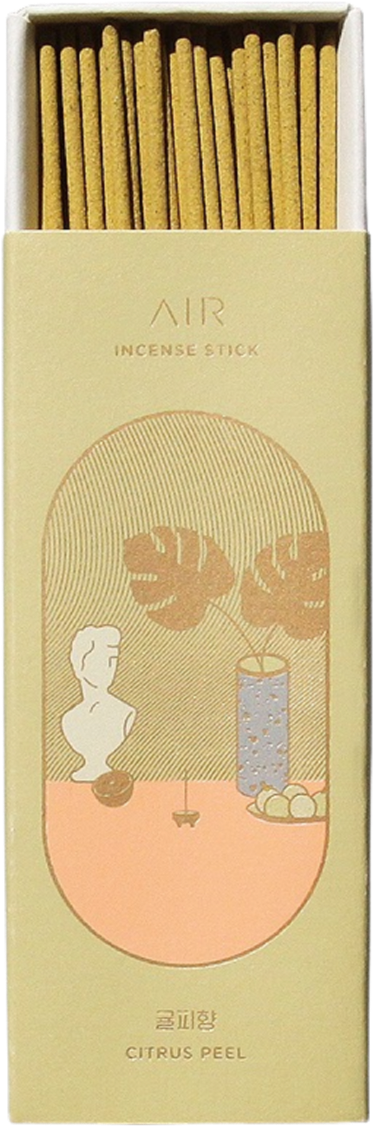 Air Incense - Stick Citrus Peel - Carton of 6 units